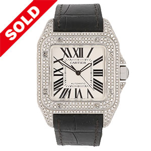 Cartier Santos XL herenhorloge Cartier Santos XL herenhorloge